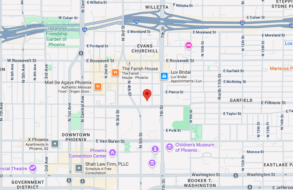 Map for AviaSim Phoenix